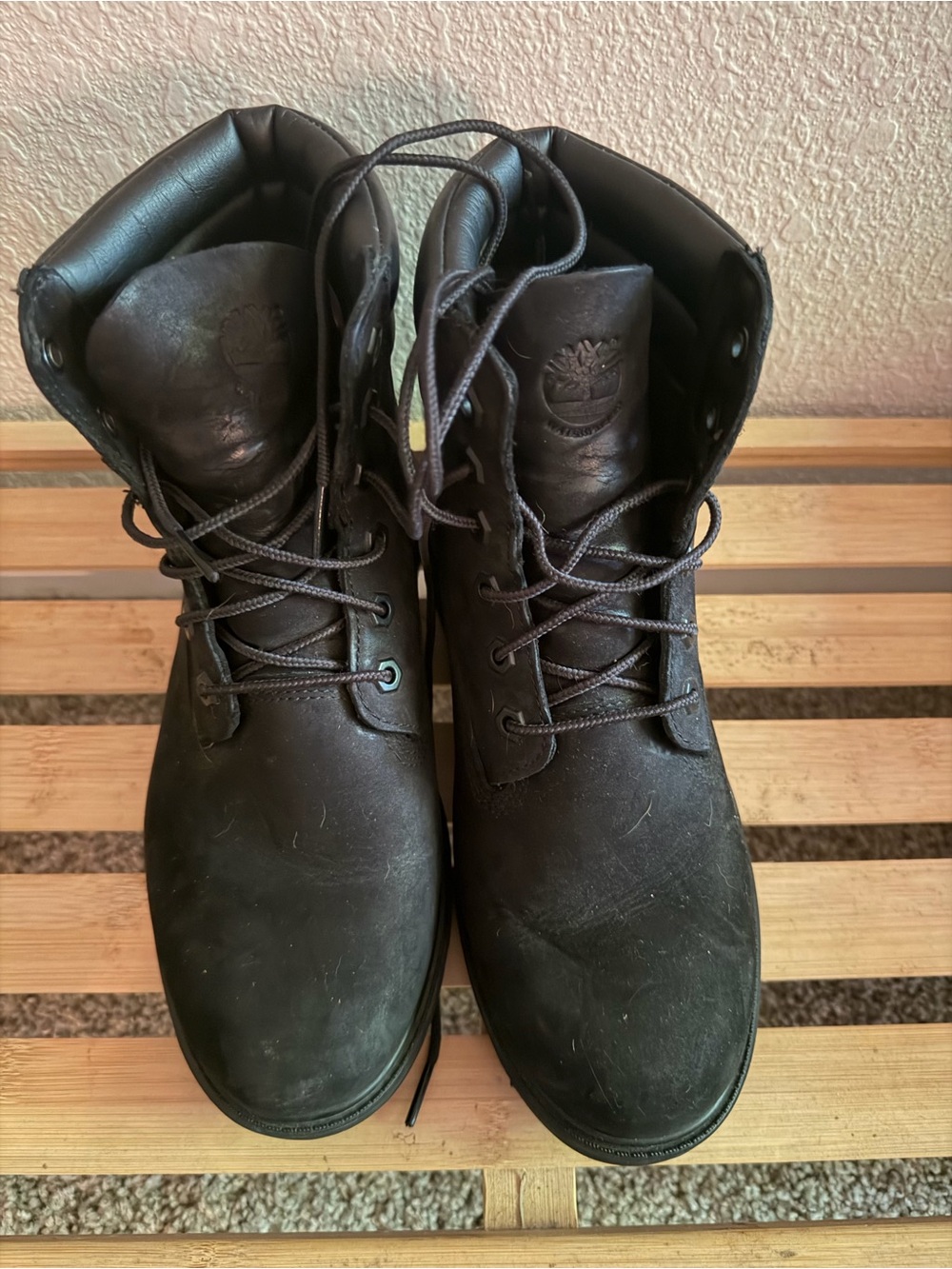 Timberland Women’s Premium Waterproof 6” Boots Black Size 8.5